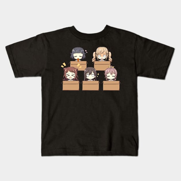 BanG Dream! Kids T-Shirt by beataamberd7